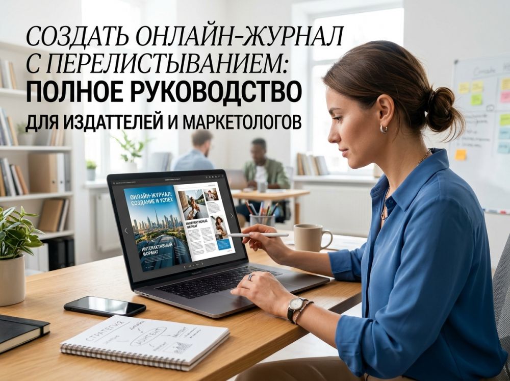 Создать онлайн-журнал: полное руководство для издателей и маркетологов