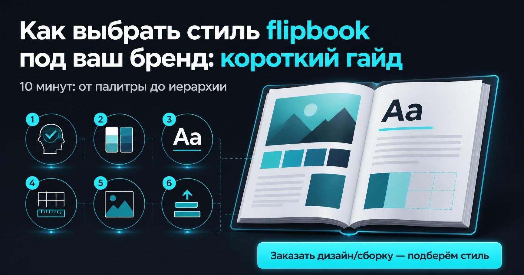 Как выбрать стиль flipbook под ваш бренд: короткий гайд