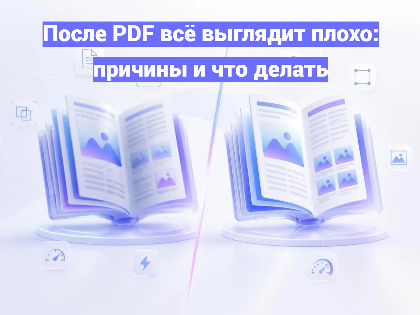 После конвертации PDF флипбук  выглядит плохо: причины и что делать